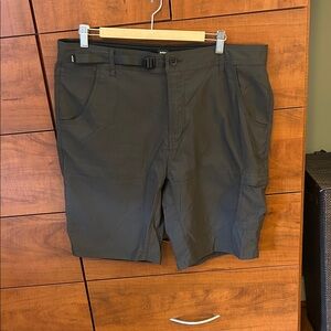 Prana Men's Charcoal Cargo Shorts